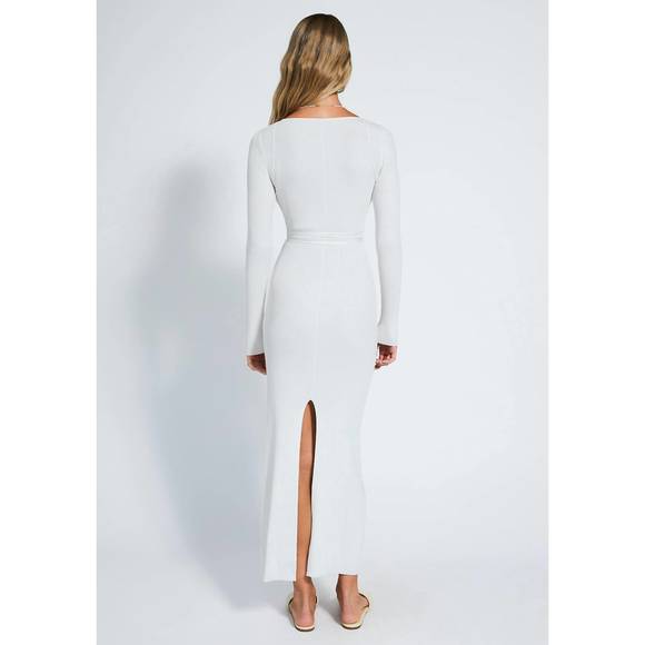 NEW DEVON WINDSOR reagan dress in off white - Picture 3 of 3